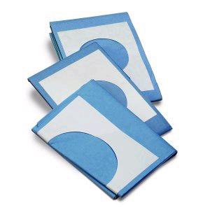 Drape Sheet Surgical Tiburon Sterile Latex-Free Convertors® 38-1/2 W X 38-1/2 L Inch (1/EA 30/CS) by Cardinal  ID 9461